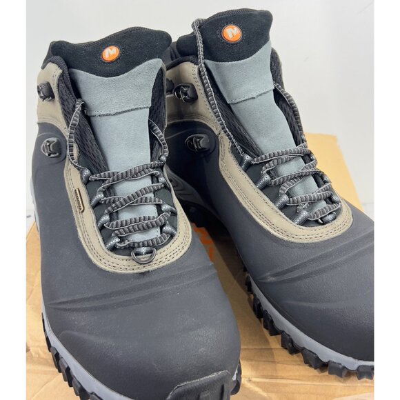 Merrell Mens Thermo 6 Insulated Winter Boots Size 14 Waterproof Black - Picture 2 of 13